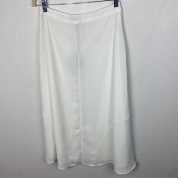NWT Show Me Your Mumu White Midi Skirt Lined New Tags Size Medium Bohemian Boho - Picture 7 of 9